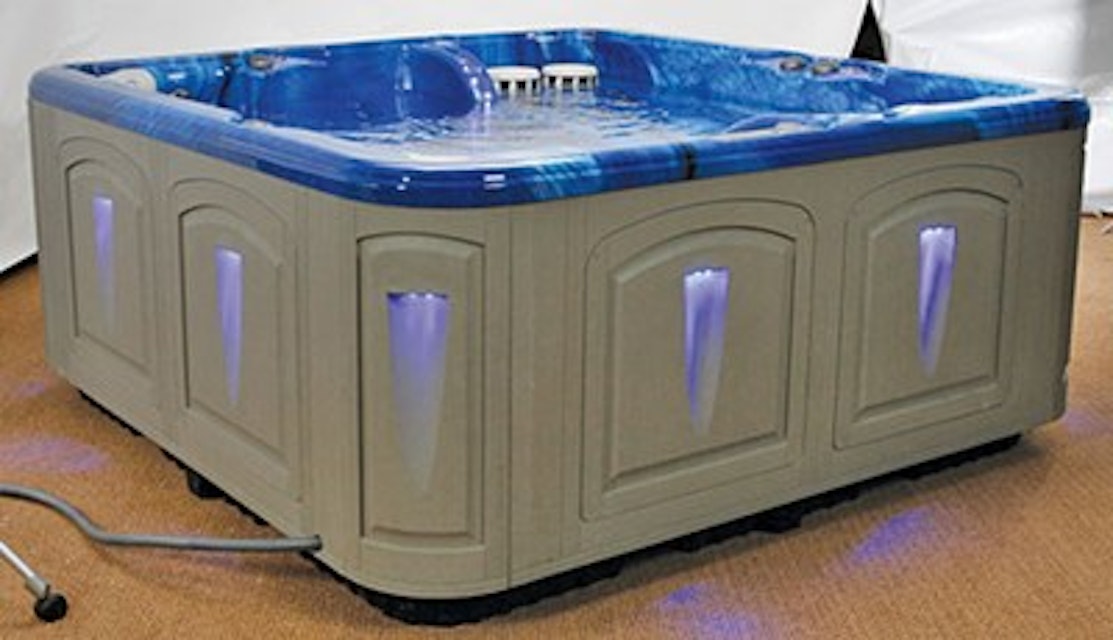 Polyurethane Long Fiber Technology Lft Replaces Wood In Spa Polyurethane Long Fiber Technology Lft Replaces Wood In Spa Surround Compositesworld