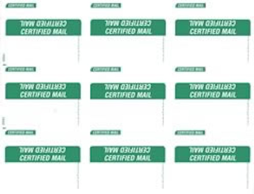 certified mail pro software and labels